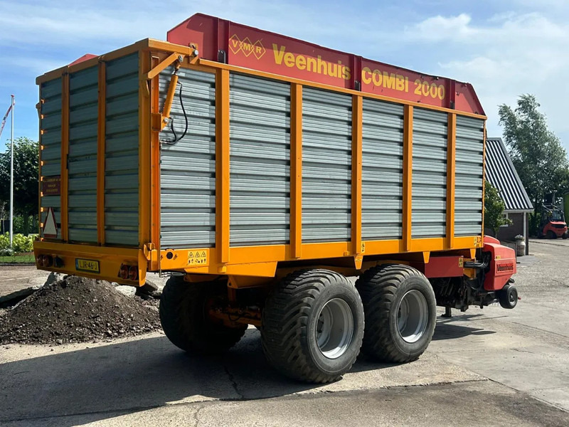 Veenhuis Combi 2000 Ladewagen Opraapwagen Combi wagen - Žemės ūkio technika: foto 4 Veenhuis Combi 2000 Ladewagen Opraapwagen Combi wagen - Žemės ūkio technika: foto 4
