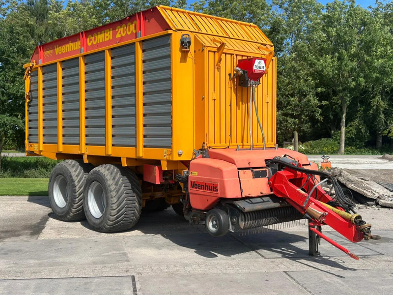 Veenhuis Combi 2000 Ladewagen Opraapwagen Combi wagen - Žemės ūkio technika: foto 1 Veenhuis Combi 2000 Ladewagen Opraapwagen Combi wagen - Žemės ūkio technika: foto 1