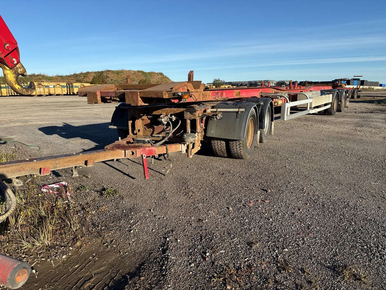 Lastväxlarsläp NÄRKO D4YF51H11 -2007 - Kablio/ Skip loader priekaba: foto 1 Lastväxlarsläp NÄRKO D4YF51H11 -2007 - Kablio/ Skip loader priekaba: foto 1