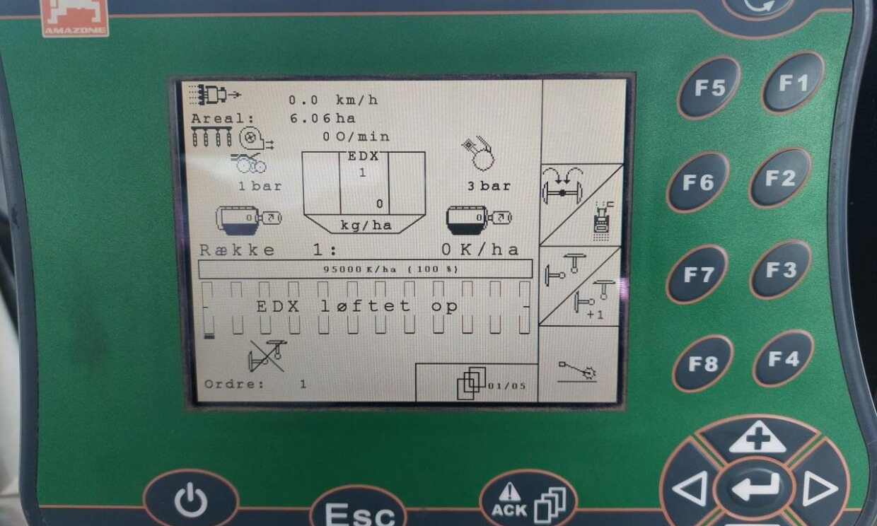 Tikslaus išsėjimo sėjamoji Amazone EDX 9000-TC MED GPS: foto 13