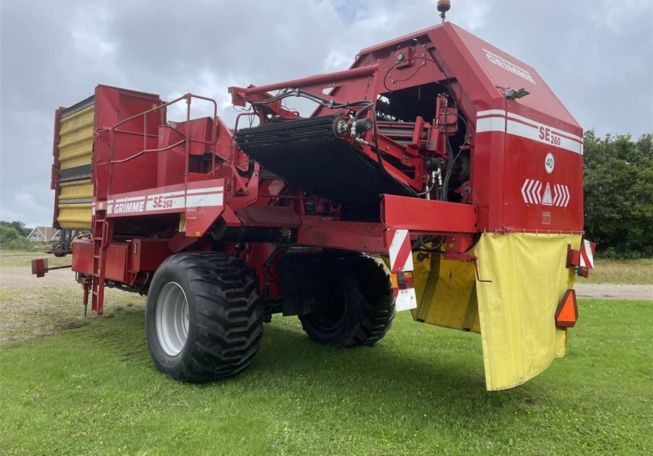 Grimme SE 260 - Bulvių kombainas: foto 1 Grimme SE 260 - Bulvių kombainas: foto 1