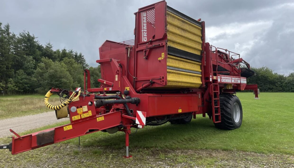 Grimme SE 260 - Bulvių kombainas: foto 2 Grimme SE 260 - Bulvių kombainas: foto 2