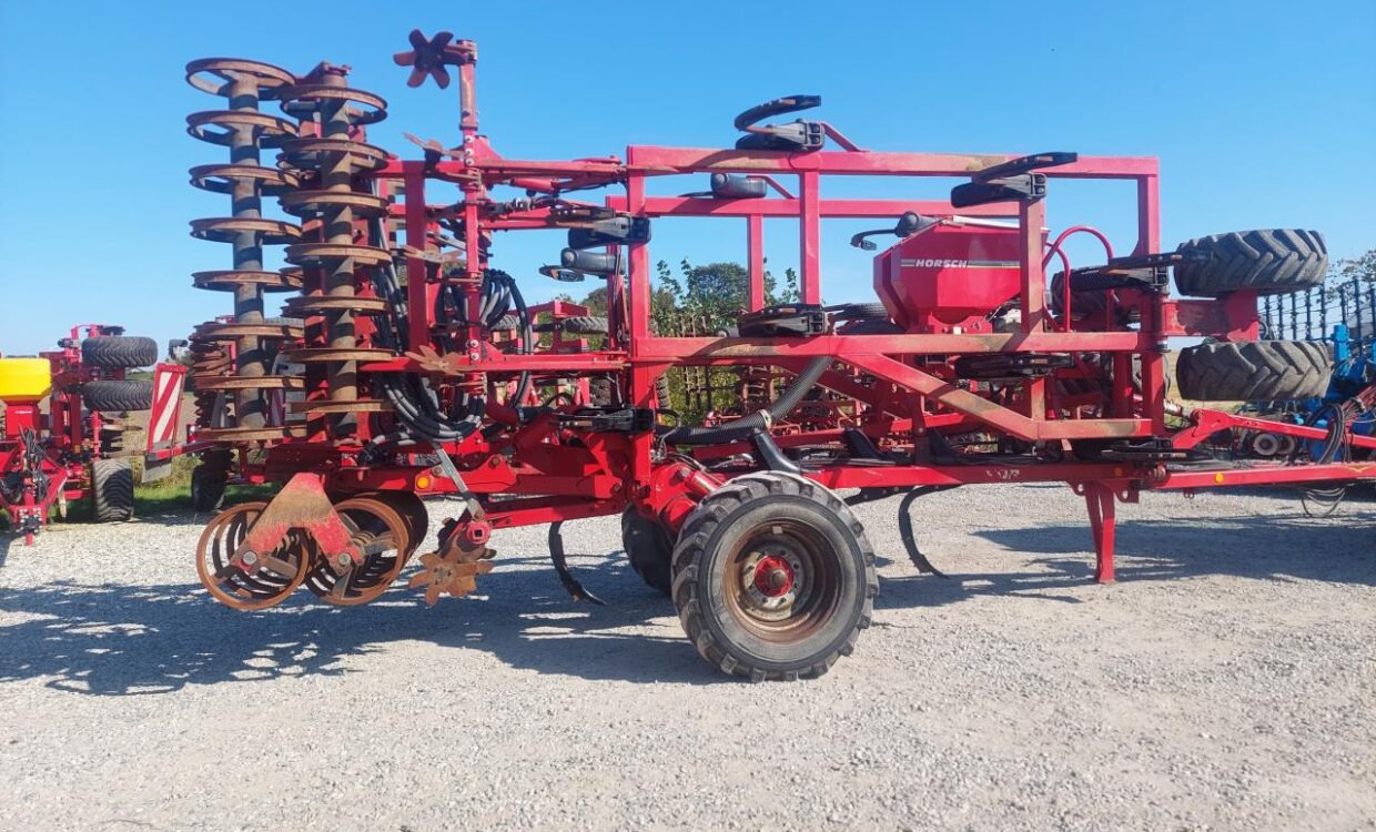 Akėčios Horsch Terrano 6 FM med DouDrill: foto 6