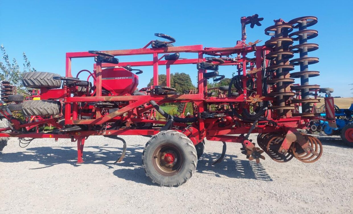 Akėčios Horsch Terrano 6 FM med DouDrill: foto 12