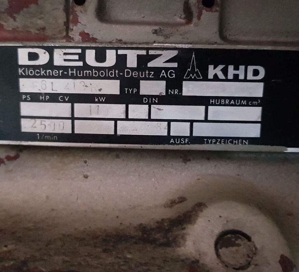 Deutz F6L 413 R 5 8865514 Deutz F6L 413 R - Cilindrų blokas - Sunkvežimis: foto 4 Deutz F6L 413 R 5 8865514 Deutz F6L 413 R - Cilindrų blokas - Sunkvežimis: foto 4