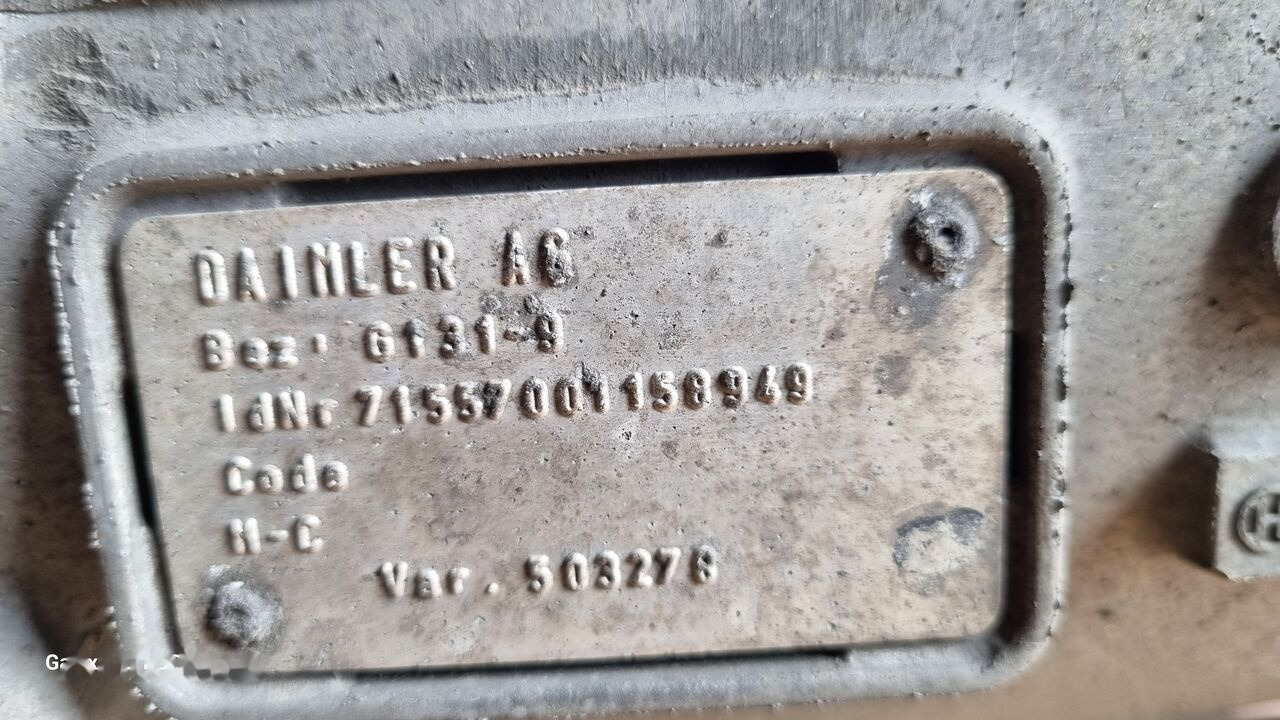 Mercedes-Benz  G131-9 ATEGO 715570001158949  Mercedes-Benz ATEGO 2 - Pavarų dėžė - Sunkvežimis: foto 4 Mercedes-Benz  G131-9 ATEGO 715570001158949  Mercedes-Benz ATEGO 2 - Pavarų dėžė - Sunkvežimis: foto 4