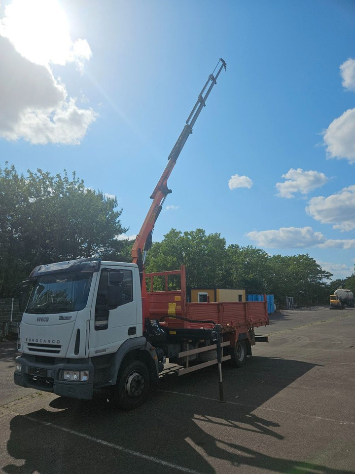 Iveco ML 120E22 4x2 Pritsche Palfinger Kran Funck - Platforminis/ Bortinis sunkvežimis: foto 1 Iveco ML 120E22 4x2 Pritsche Palfinger Kran Funck - Platforminis/ Bortinis sunkvežimis: foto 1