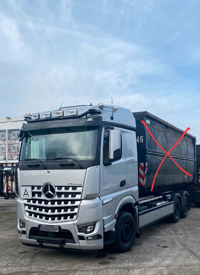 Mercedes-Benz Acocs 2548 6x2 Hakenabroller - Hook-lift sunkvežimis: foto 1 Mercedes-Benz Acocs 2548 6x2 Hakenabroller - Hook-lift sunkvežimis: foto 1