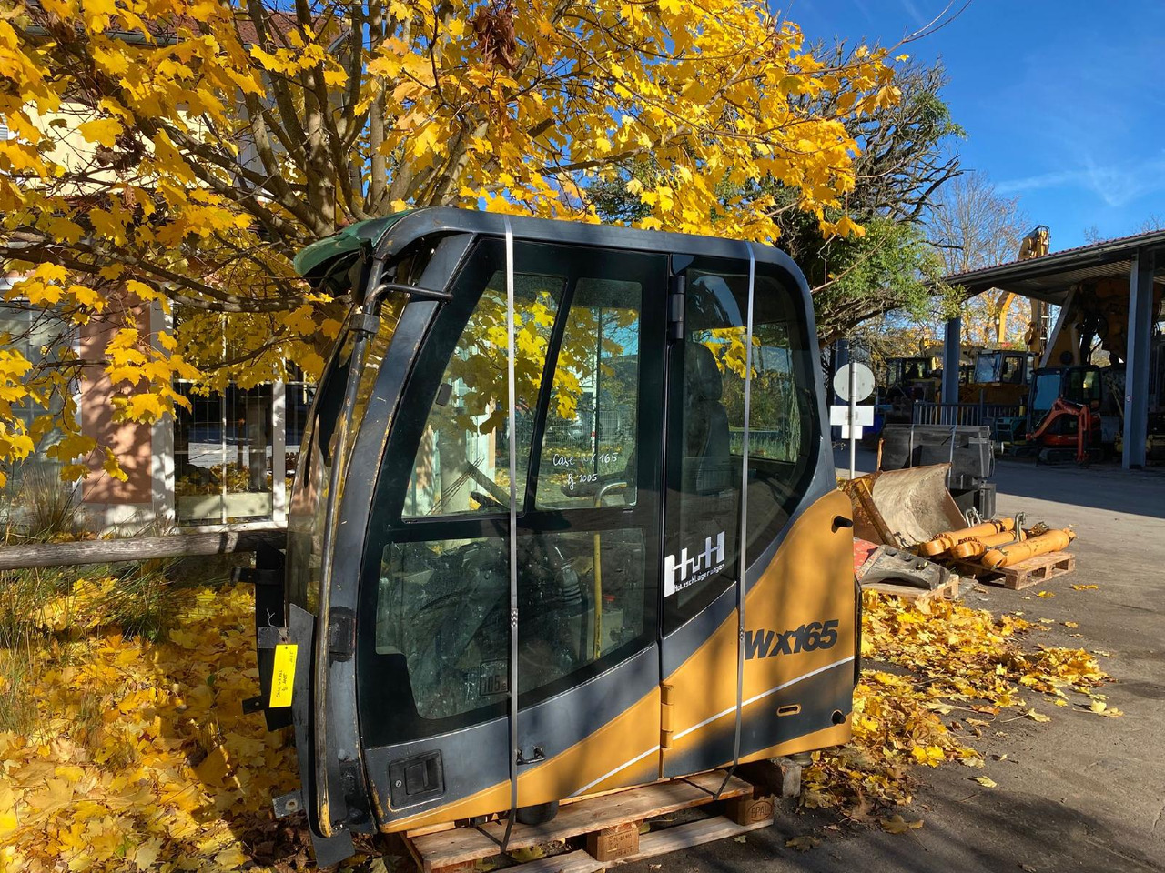 Case WX 165 - Kabina - Statybinė technika: foto 1 Case WX 165 - Kabina - Statybinė technika: foto 1