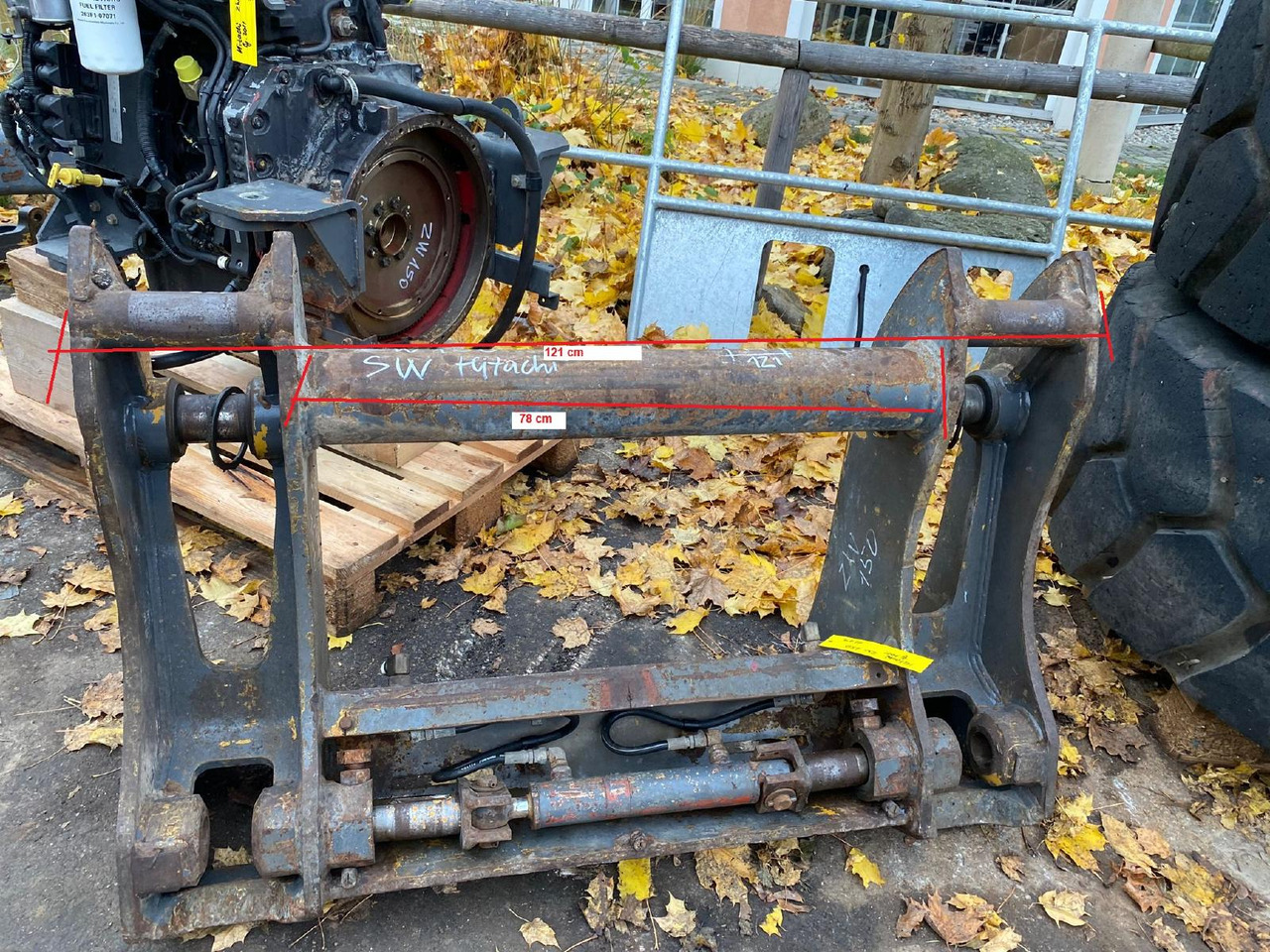 Hitachi ZW 150 - Greita jungtis: foto 3 Hitachi ZW 150 - Greita jungtis: foto 3