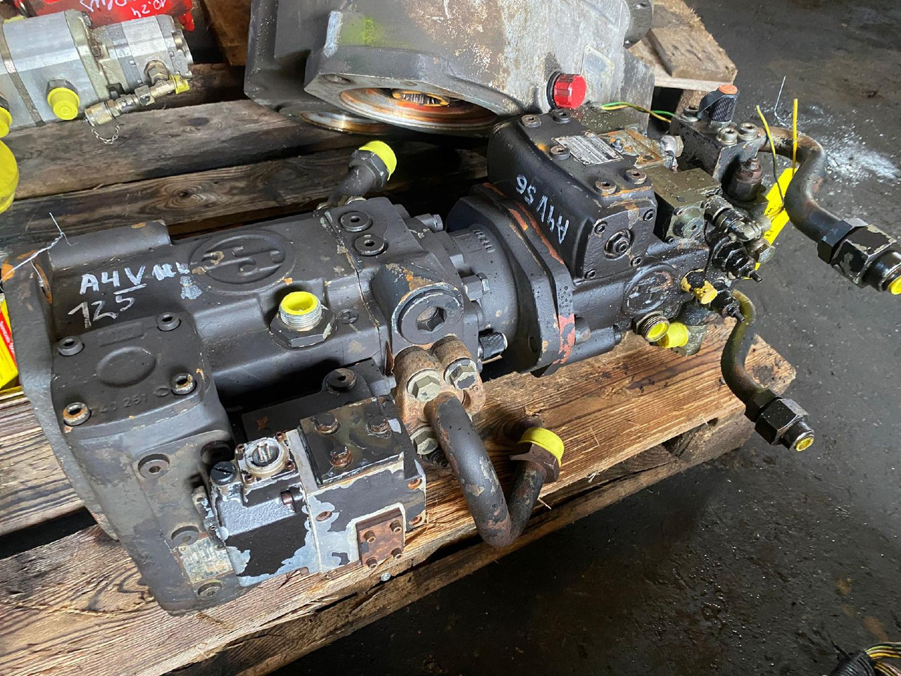 Hidraulika - Komunalinė/ Specializuota technika Hydromatik A4V56, A4V125 aus Kässbohrer PB 240D: foto 6