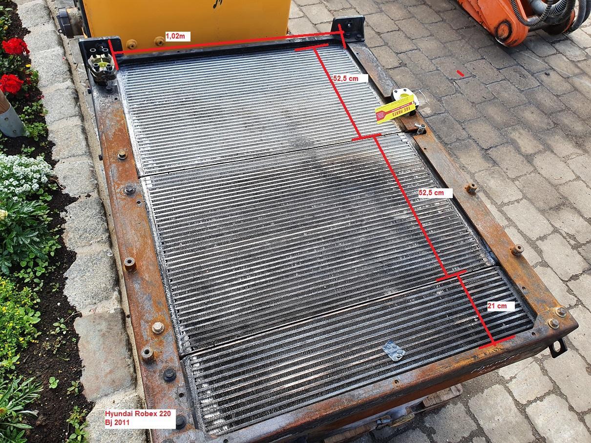 Hyundai Robex 220 LC 9A - Aušinimo sistema - Statybinė technika: foto 5 Hyundai Robex 220 LC 9A - Aušinimo sistema - Statybinė technika: foto 5