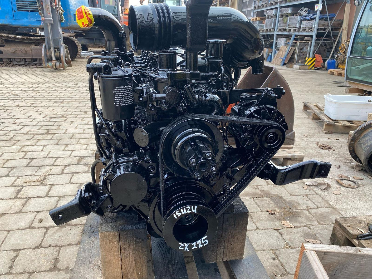 Isuzu AA6BG1T aus ZX 225 - Variklis - Statybinė technika: foto 4 Isuzu AA6BG1T aus ZX 225 - Variklis - Statybinė technika: foto 4