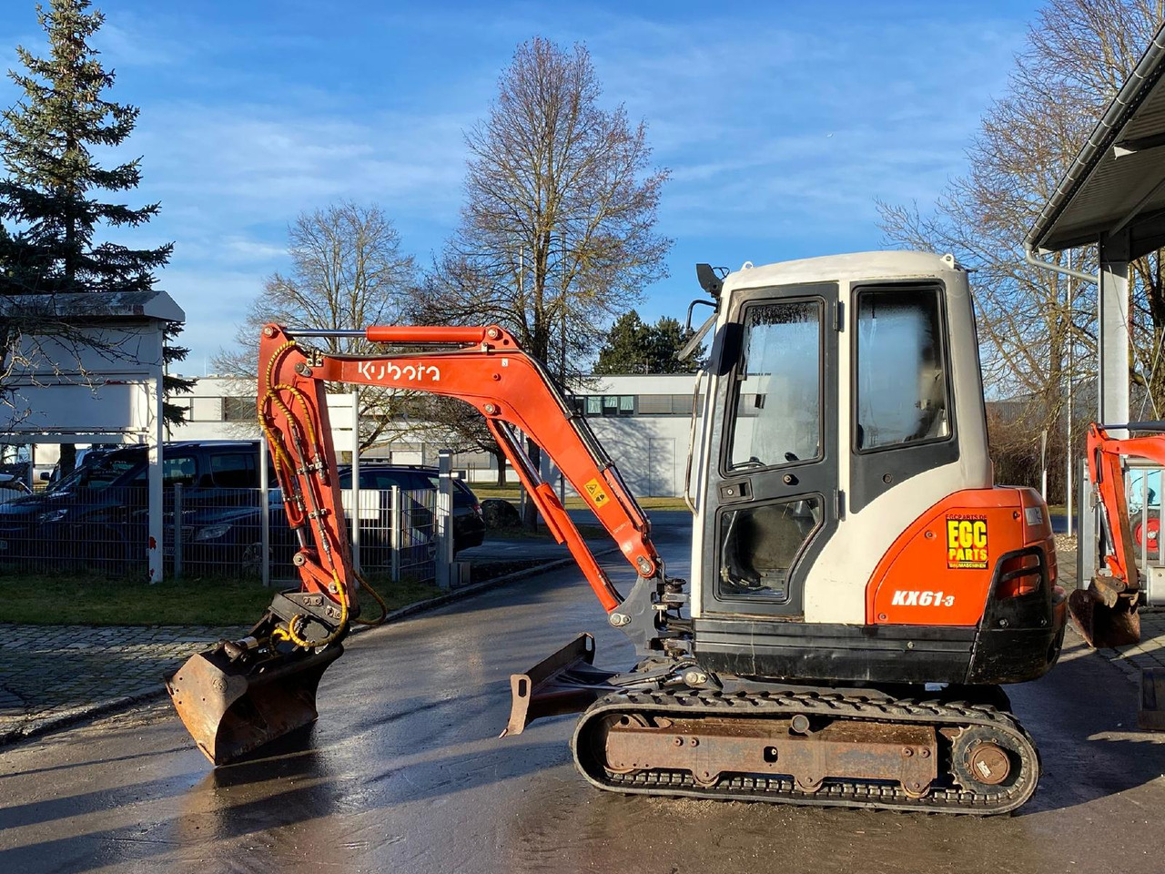 Kubota KX 61-3 - Mini ekskavatorius: foto 1 Kubota KX 61-3 - Mini ekskavatorius: foto 1