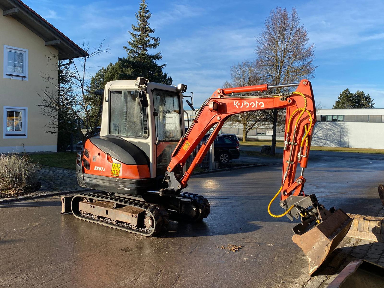 Kubota KX 61-3 - Mini ekskavatorius: foto 5 Kubota KX 61-3 - Mini ekskavatorius: foto 5