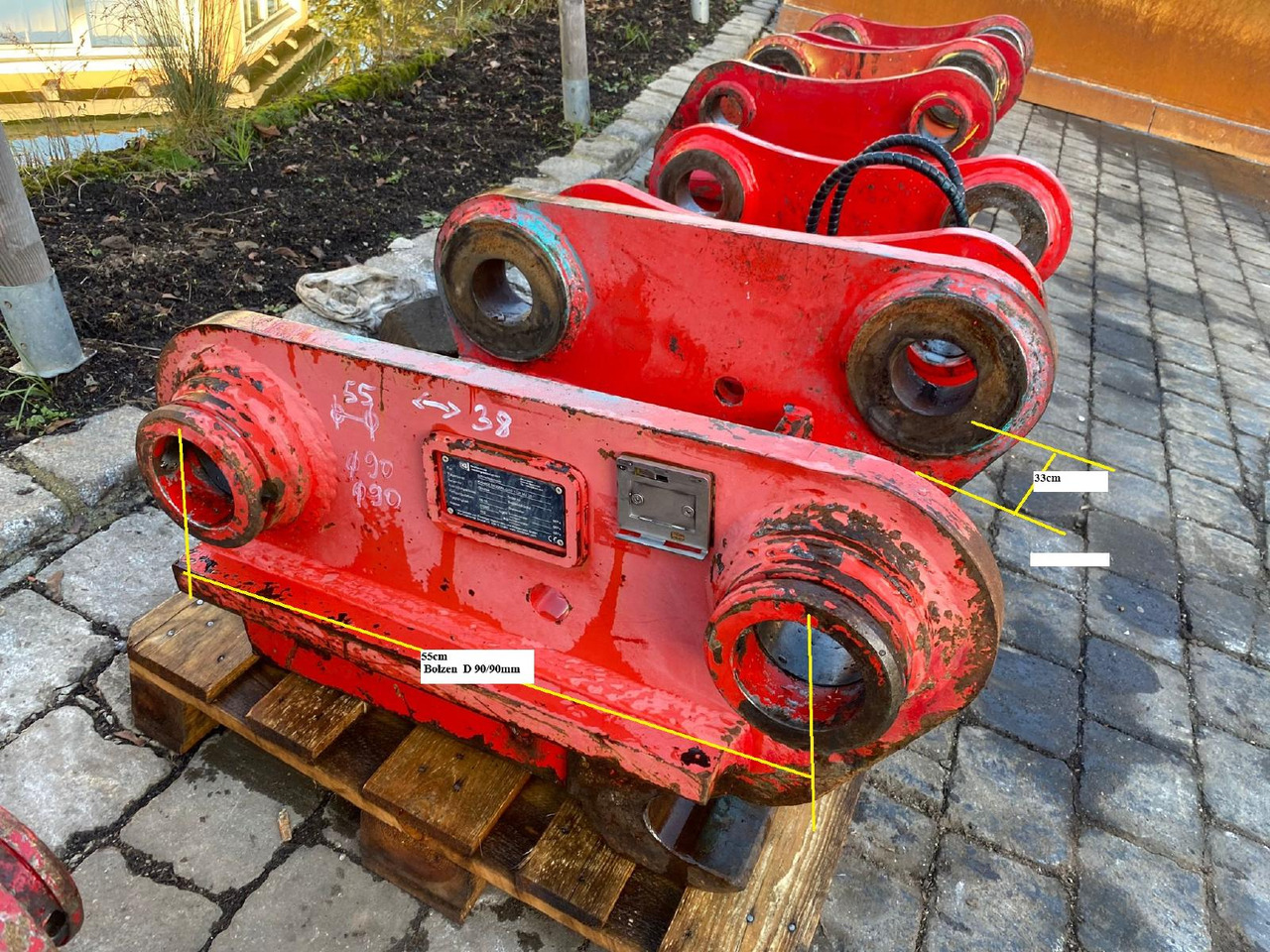 Lehnhoff MS 25 New Holland 215 - Greita jungtis: foto 1 Lehnhoff MS 25 New Holland 215 - Greita jungtis: foto 1