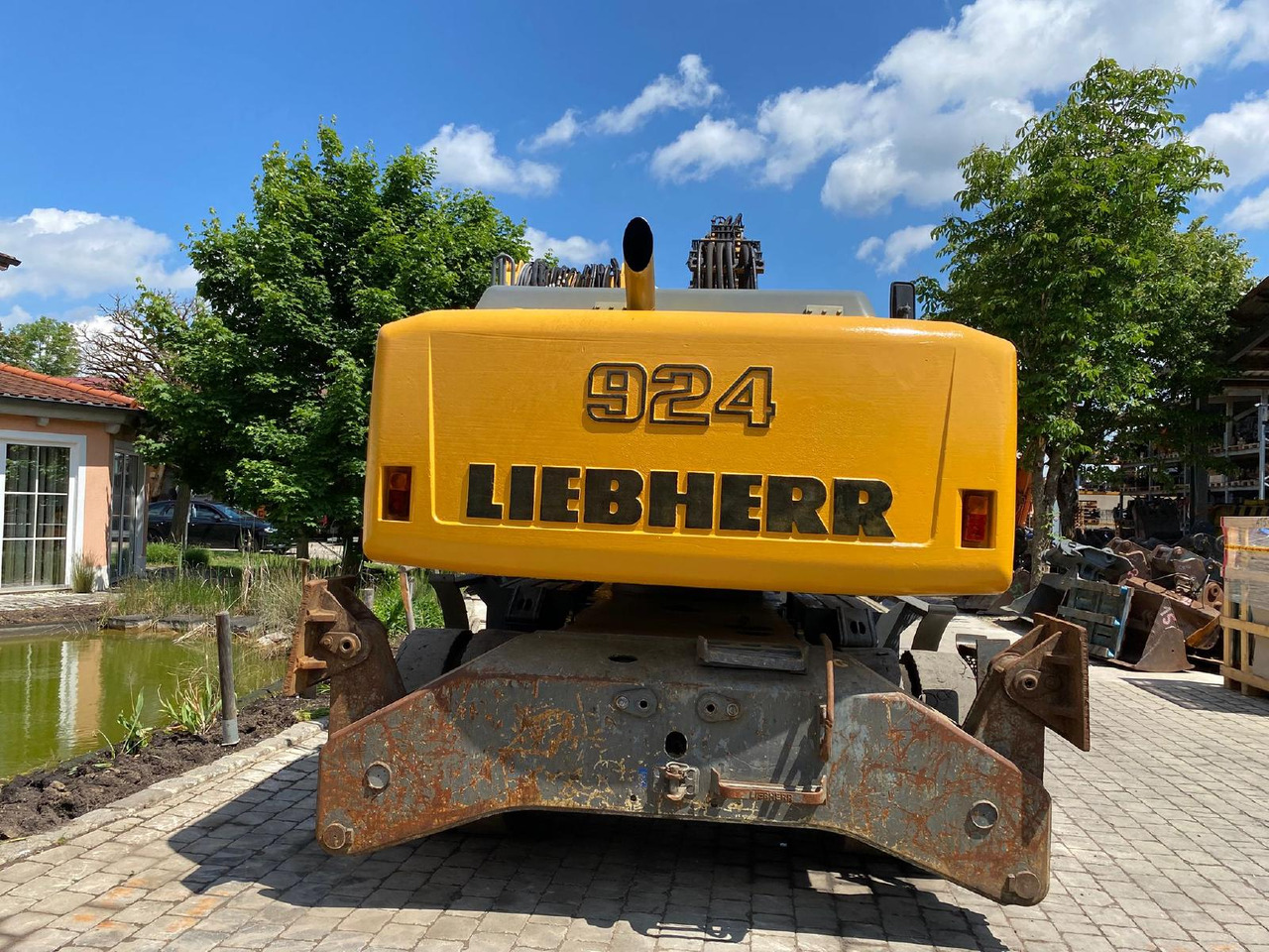 Ratinis ekskavatorius Liebherr A924 C LIT: foto 8