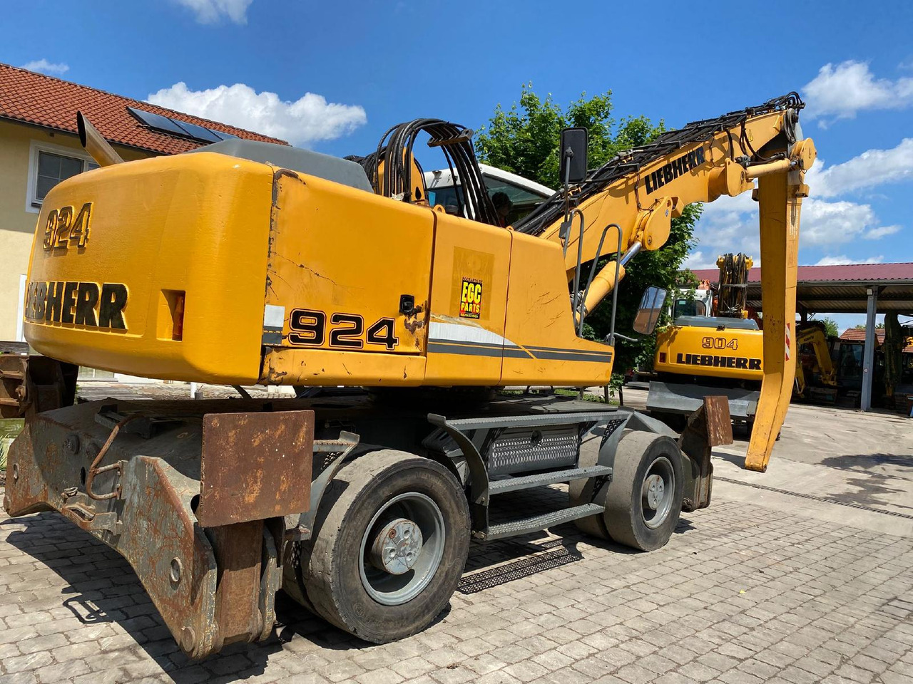 Ratinis ekskavatorius Liebherr A924 C LIT: foto 11