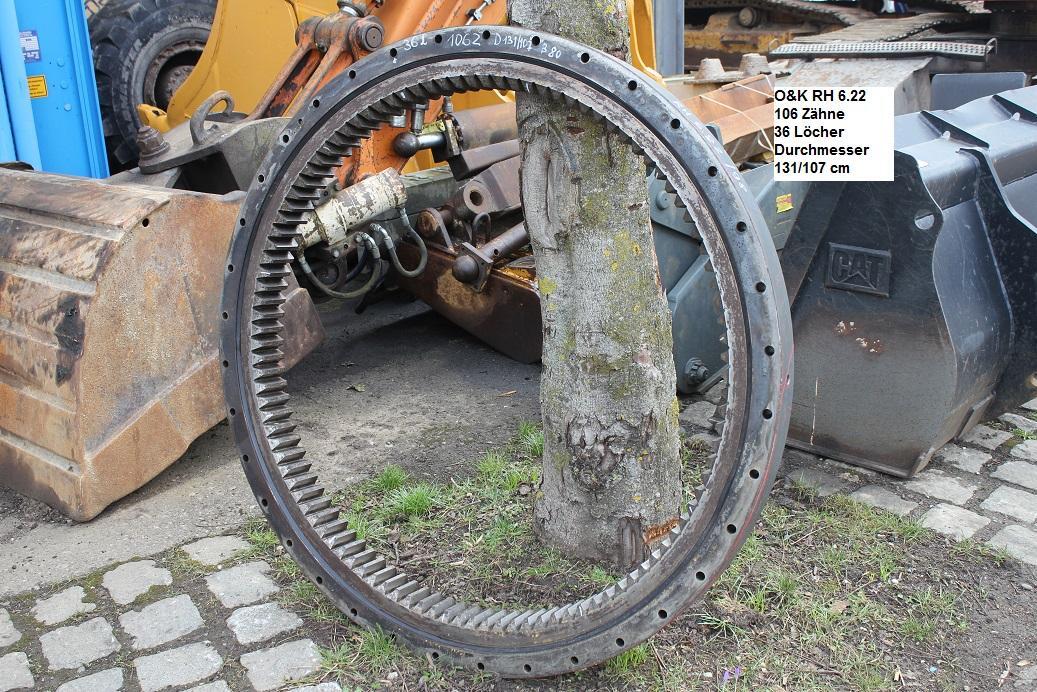 O&K RH 6.22 - Pasukimo žiedas - Vikšrinis ekskavatorius: foto 1 O&K RH 6.22 - Pasukimo žiedas - Vikšrinis ekskavatorius: foto 1