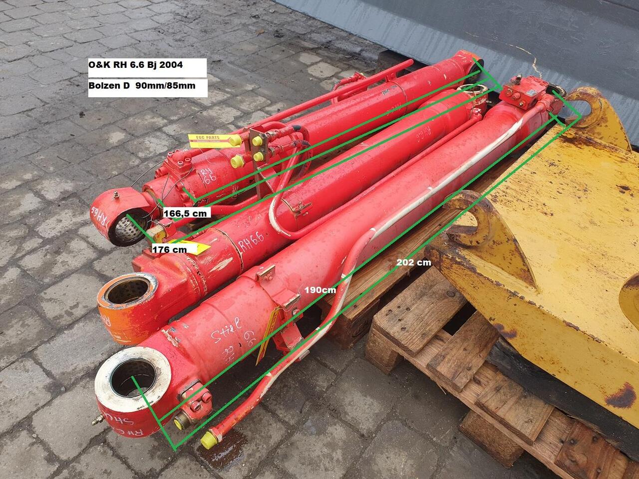 O&K RH 6.6 - Hidraulinis cilindras - Vikšrinis ekskavatorius: foto 1 O&K RH 6.6 - Hidraulinis cilindras - Vikšrinis ekskavatorius: foto 1