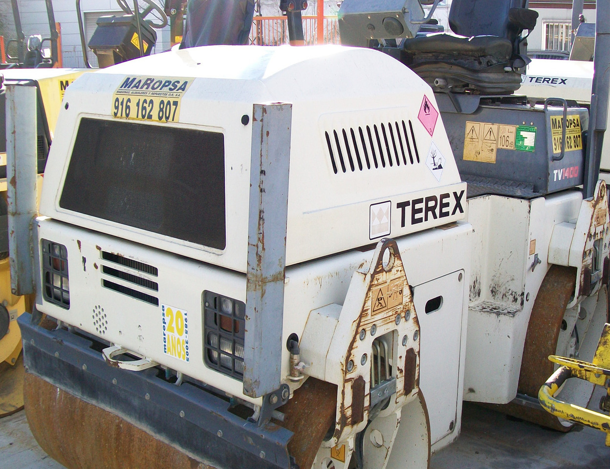 Doble Vibrante Terex TV 1400 - Asfalto volus: foto 1 Doble Vibrante Terex TV 1400 - Asfalto volus: foto 1