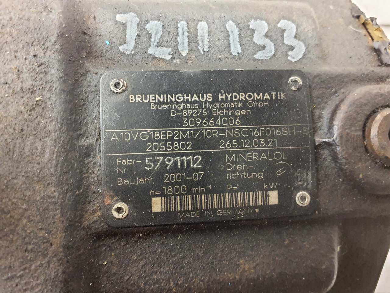 BRUENINGHAUS HYDROMATIK hydraulic pump - Hidraulinis siurblys - Autokranas: foto 5 BRUENINGHAUS HYDROMATIK hydraulic pump - Hidraulinis siurblys - Autokranas: foto 5