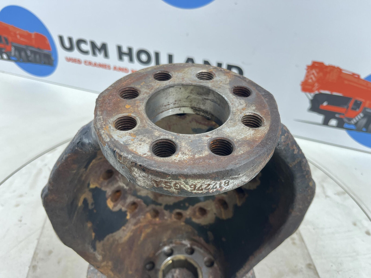 Stupica - Kranas FAUN RTF 40 Steering knuckle 16 holes axle 3: foto 7