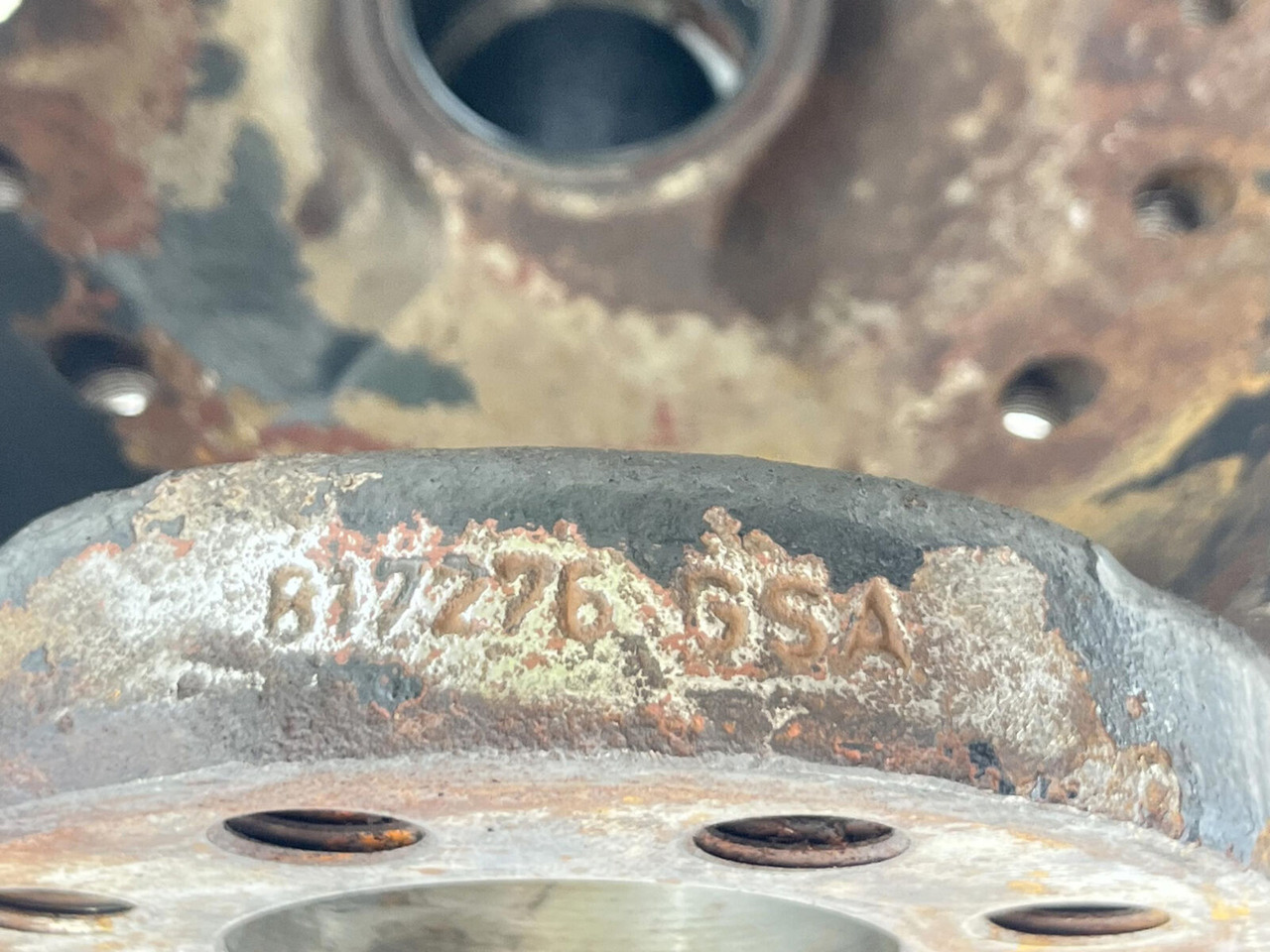 Stupica - Kranas FAUN RTF 40 Steering knuckle 16 holes axle 3: foto 10