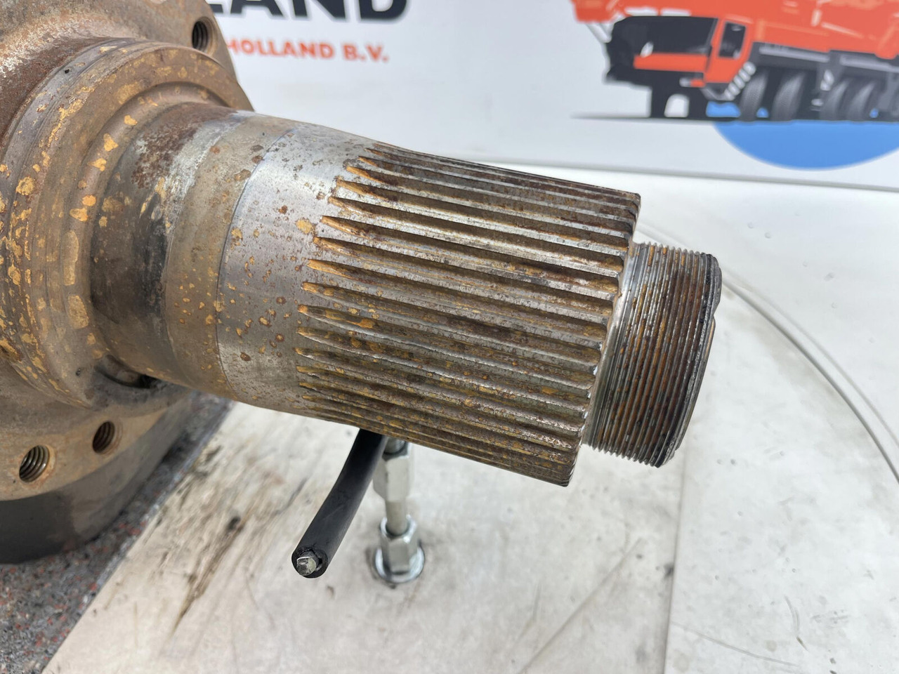 Stupica - Kranas FAUN RTF 40 Steering knuckle 16 holes axle 3: foto 9