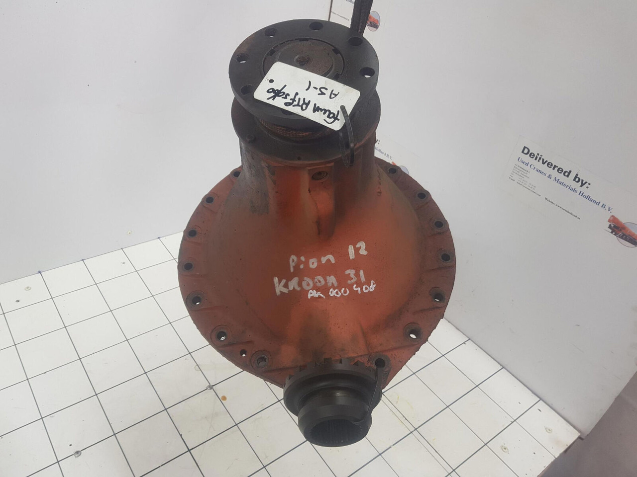 FAUN RTF 50-60 end differential 12x31 - Diferencialas - Autokranas: foto 1 FAUN RTF 50-60 end differential 12x31 - Diferencialas - Autokranas: foto 1