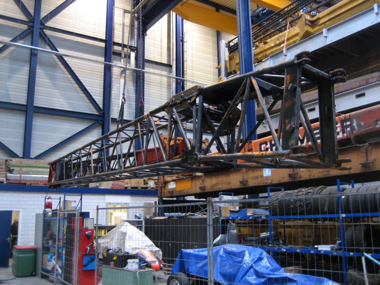 Grove GMK 5160 double jib - Strėlė - Autokranas: foto 2 Grove GMK 5160 double jib - Strėlė - Autokranas: foto 2