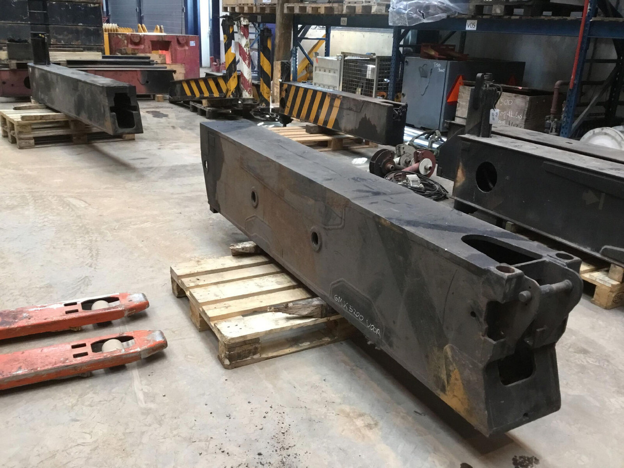 Grove GMK 5200 outrigger beam front - Pakaba - Autokranas: foto 3 Grove GMK 5200 outrigger beam front - Pakaba - Autokranas: foto 3