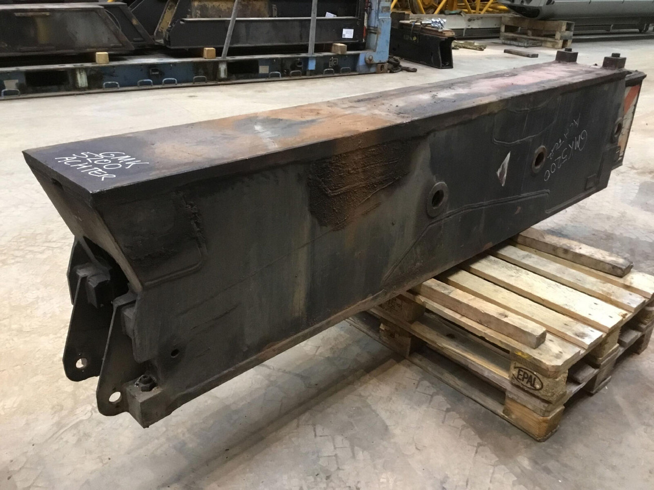 Grove GMK 5200 sliding beam rear - Pakaba - Kranas: foto 4 Grove GMK 5200 sliding beam rear - Pakaba - Kranas: foto 4