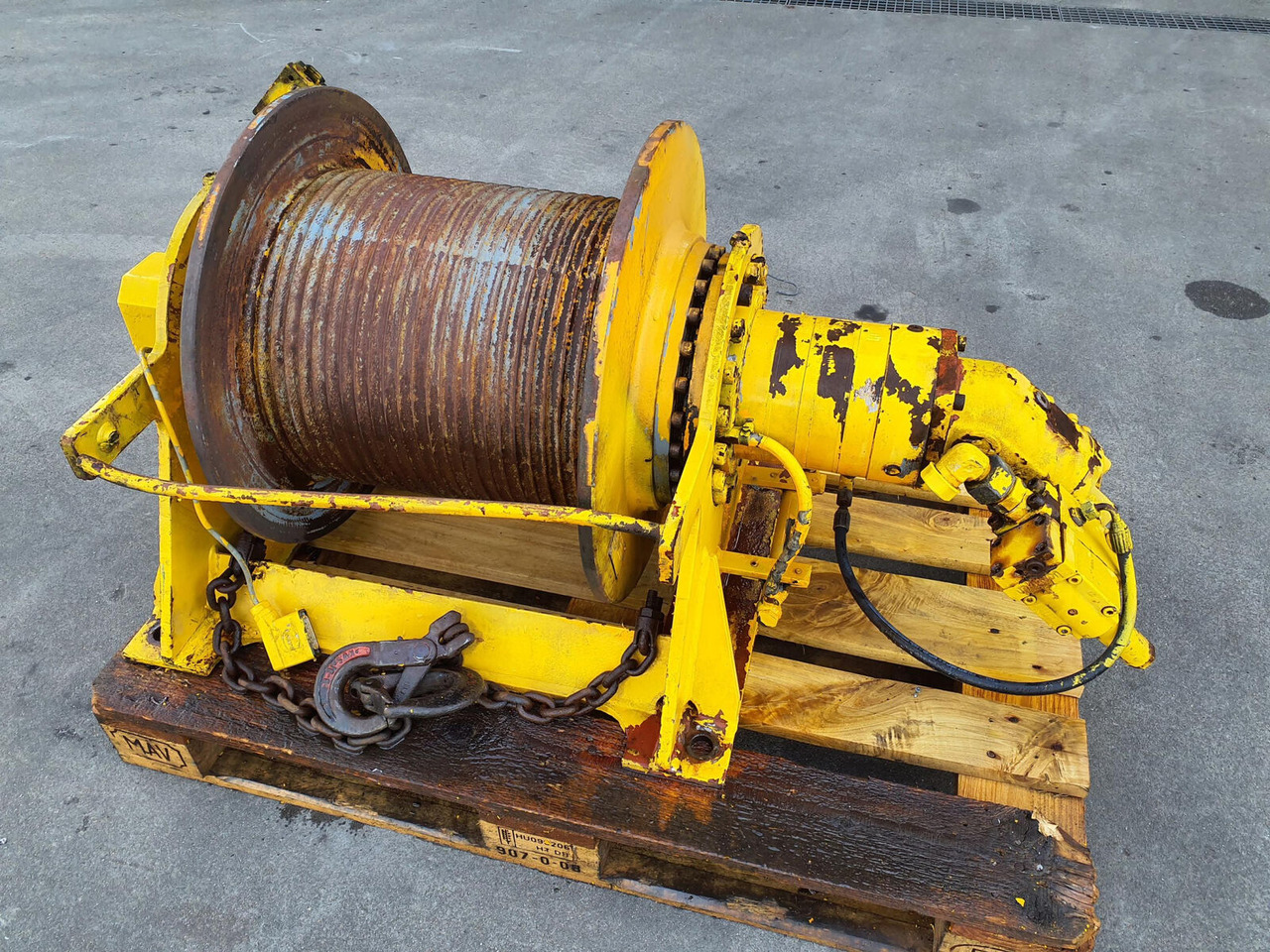 Krupp KMK 3050 winch 2 - Auto gervė - Autokranas: foto 2 Krupp KMK 3050 winch 2 - Auto gervė - Autokranas: foto 2