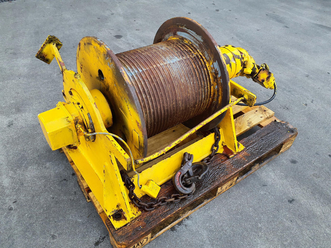 Krupp KMK 3050 winch 2 - Auto gervė - Autokranas: foto 3 Krupp KMK 3050 winch 2 - Auto gervė - Autokranas: foto 3