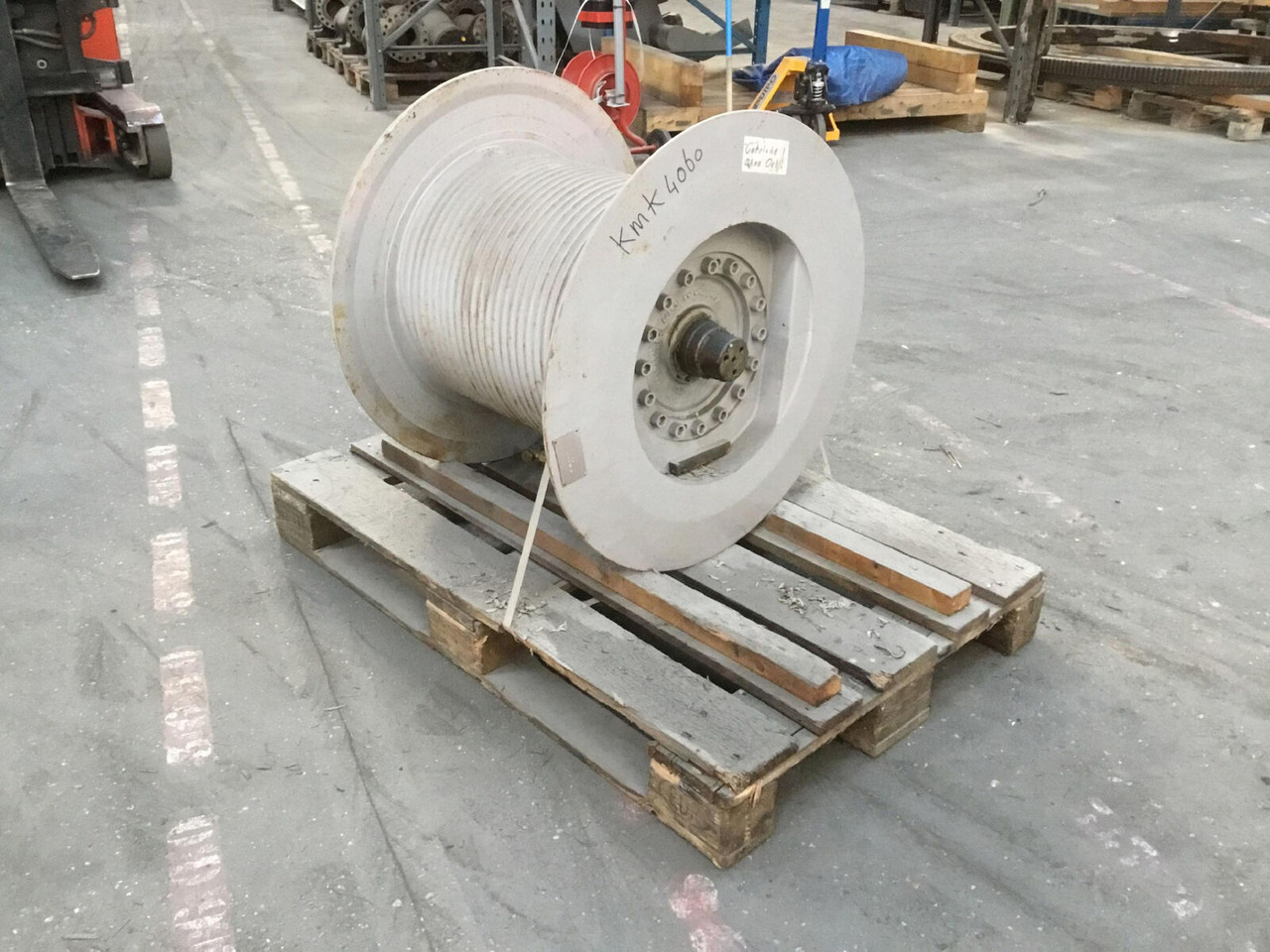 Krupp KMK 4060 winch - Auto gervė - Autokranas: foto 4 Krupp KMK 4060 winch - Auto gervė - Autokranas: foto 4