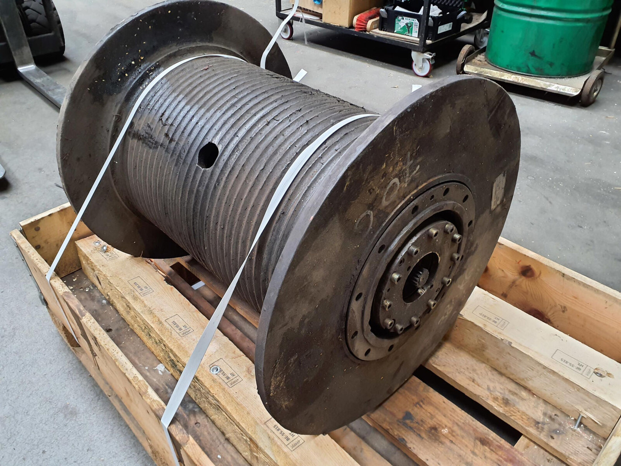 Krupp KMK 4070 winch - Auto gervė - Autokranas: foto 3 Krupp KMK 4070 winch - Auto gervė - Autokranas: foto 3