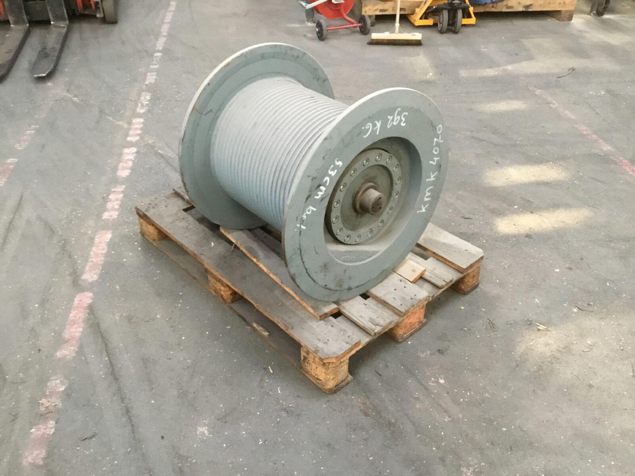 Krupp KMK 4070 winch - Auto gervė - Autokranas: foto 4 Krupp KMK 4070 winch - Auto gervė - Autokranas: foto 4