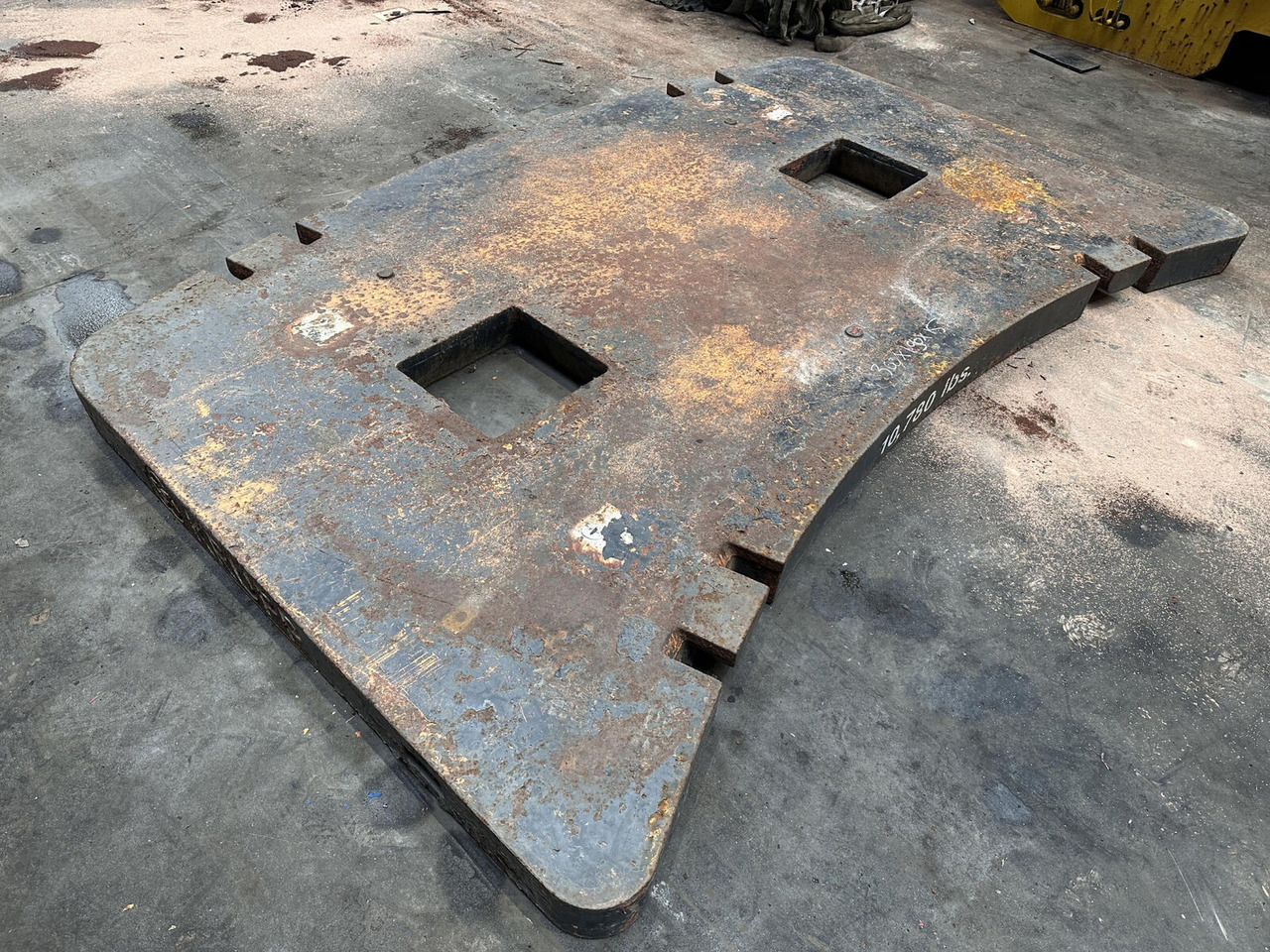 Krupp KMK 5160 counterweight 4,9 ton - Atsvara - Autokranas: foto 5 Krupp KMK 5160 counterweight 4,9 ton - Atsvara - Autokranas: foto 5