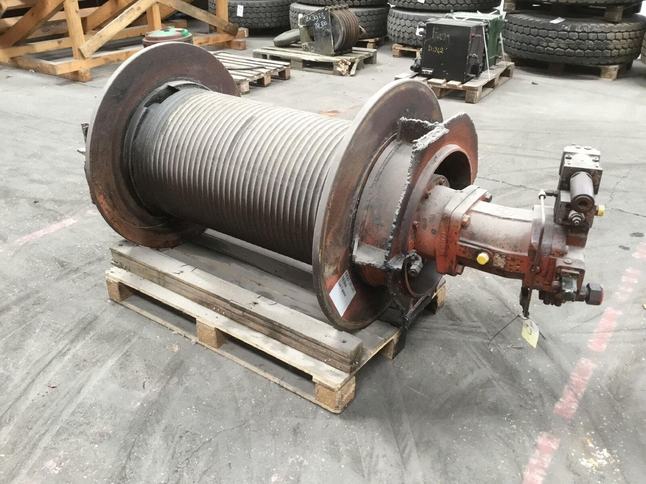 Krupp KMK 8350 winch - Auto gervė - Autokranas: foto 3 Krupp KMK 8350 winch - Auto gervė - Autokranas: foto 3