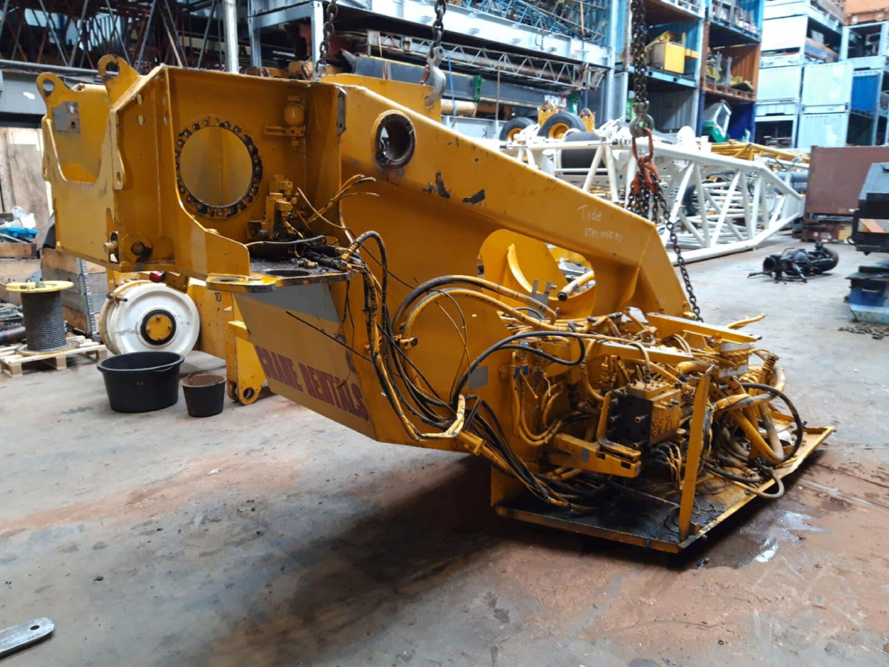 Liebherr LTM 1055-3.2 a frame - Rėmas/ Važiuoklė - Autokranas: foto 4 Liebherr LTM 1055-3.2 a frame - Rėmas/ Važiuoklė - Autokranas: foto 4