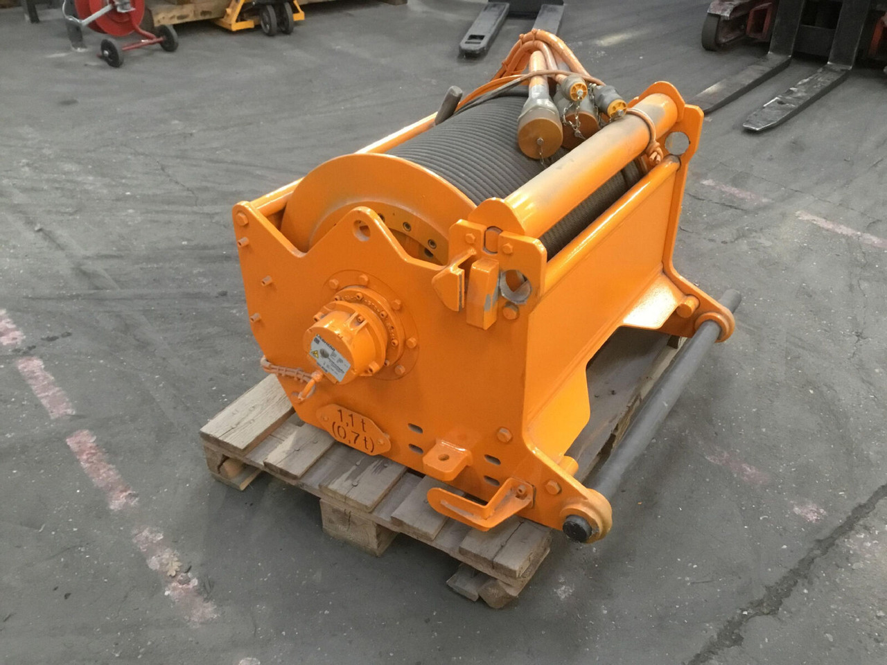 Liebherr LTM 1095-5.1 winch - Auto gervė - Autokranas: foto 4 Liebherr LTM 1095-5.1 winch - Auto gervė - Autokranas: foto 4