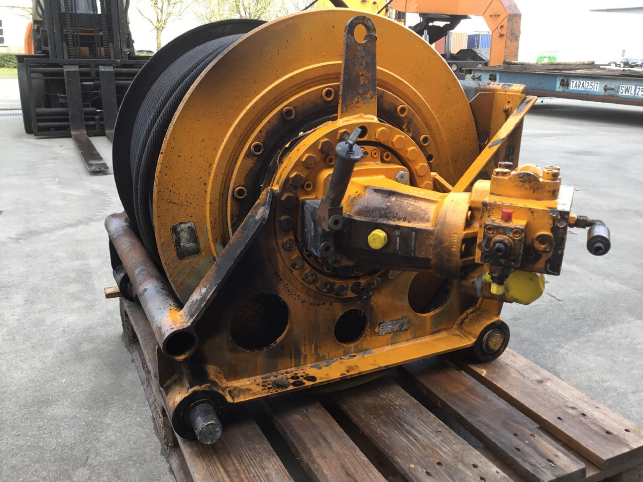 Liebherr LTM 1100-5.2 winch - Auto gervė - Autokranas: foto 5 Liebherr LTM 1100-5.2 winch - Auto gervė - Autokranas: foto 5