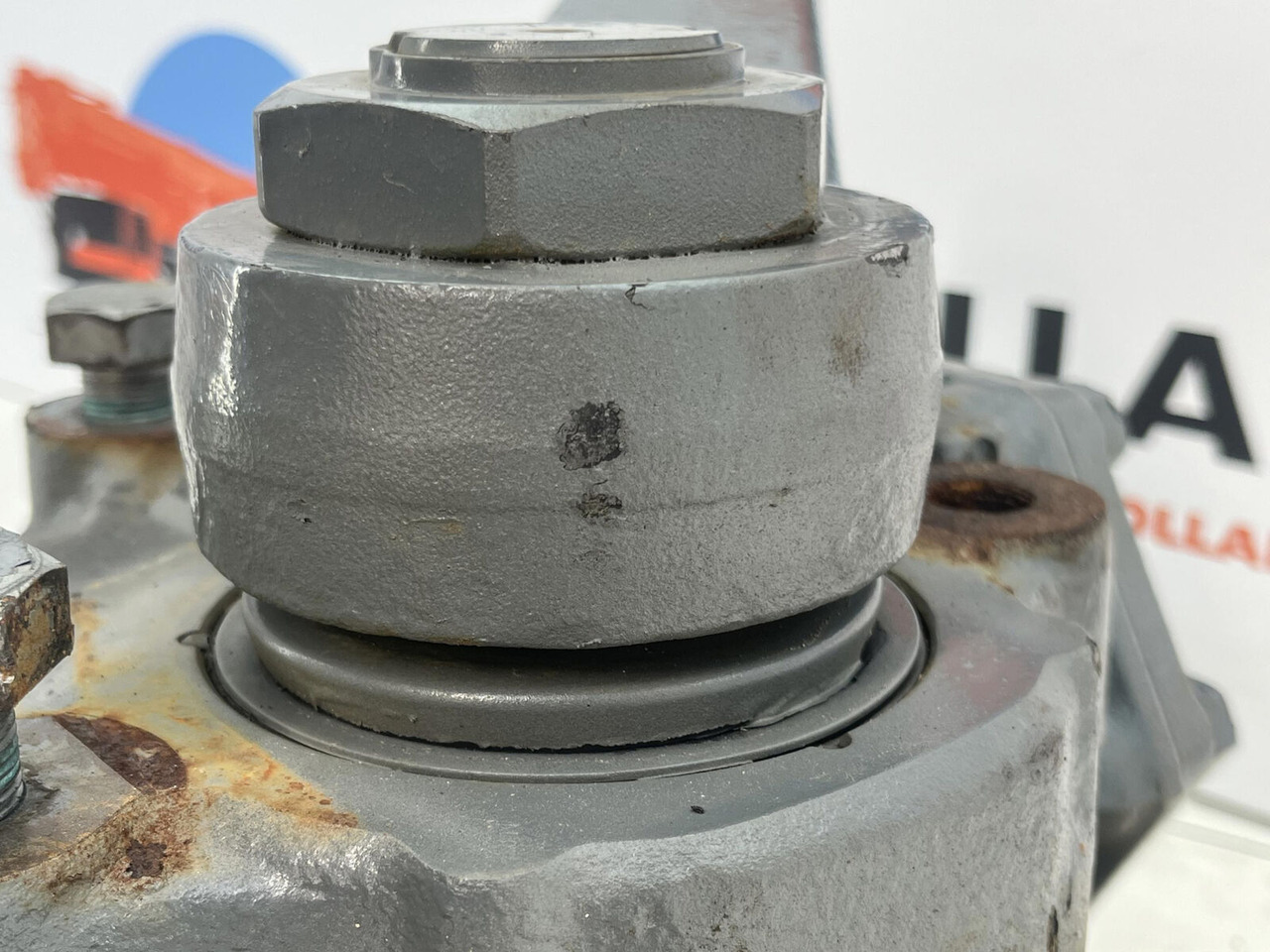 Vairo pavara - Autokranas Liebherr LTM 1130-5.1 steering box: foto 7