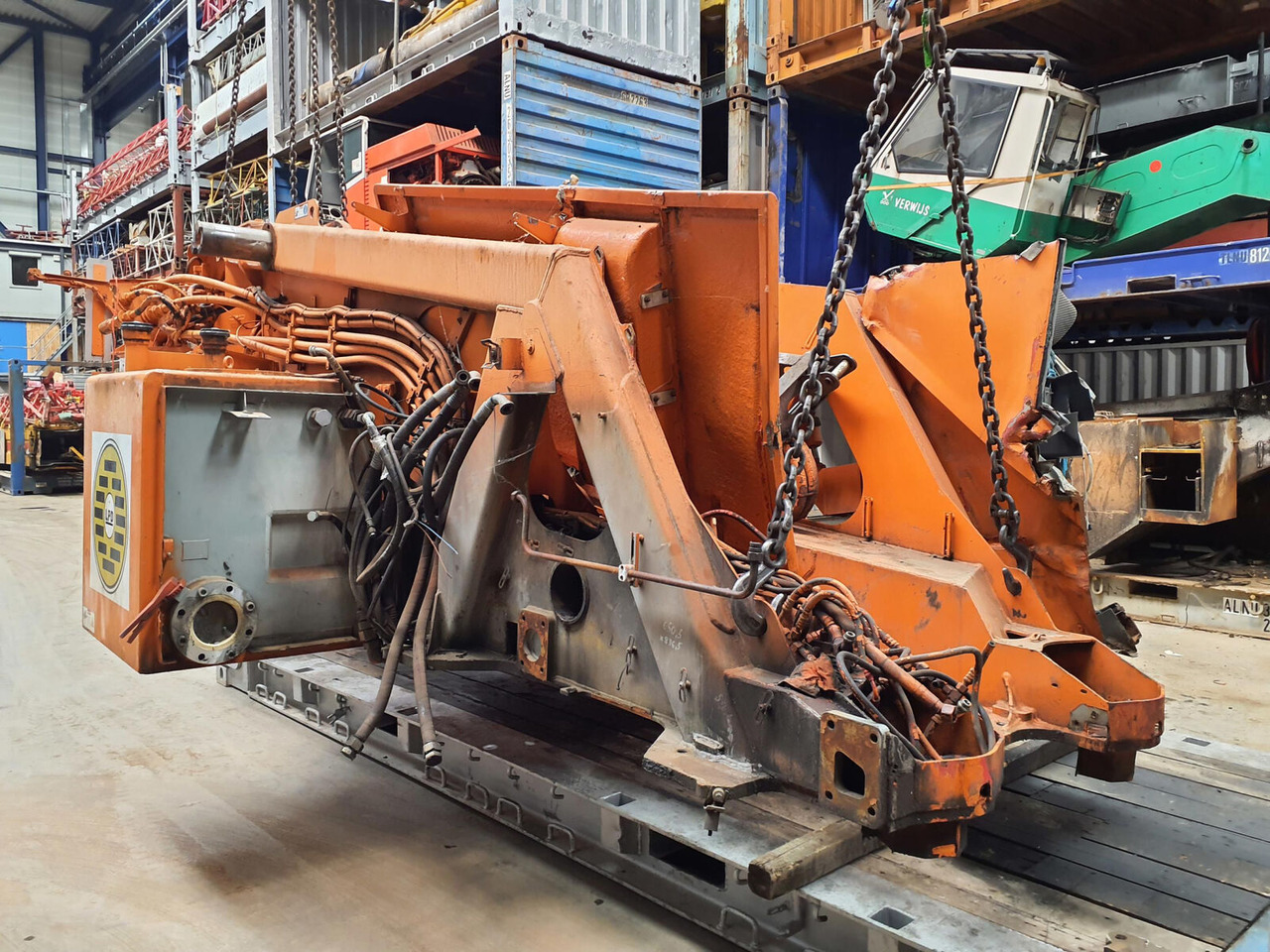 Liebherr LTM 1200/1 Upper frame - Rėmas/ Važiuoklė - Autokranas: foto 3 Liebherr LTM 1200/1 Upper frame - Rėmas/ Važiuoklė - Autokranas: foto 3