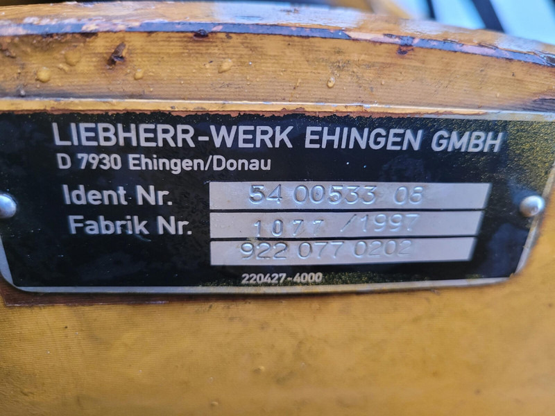 Liebherr LTM 1300 luffing jib winch with frame - Kranas-manipuliatorius: foto 5 Liebherr LTM 1300 luffing jib winch with frame - Kranas-manipuliatorius: foto 5