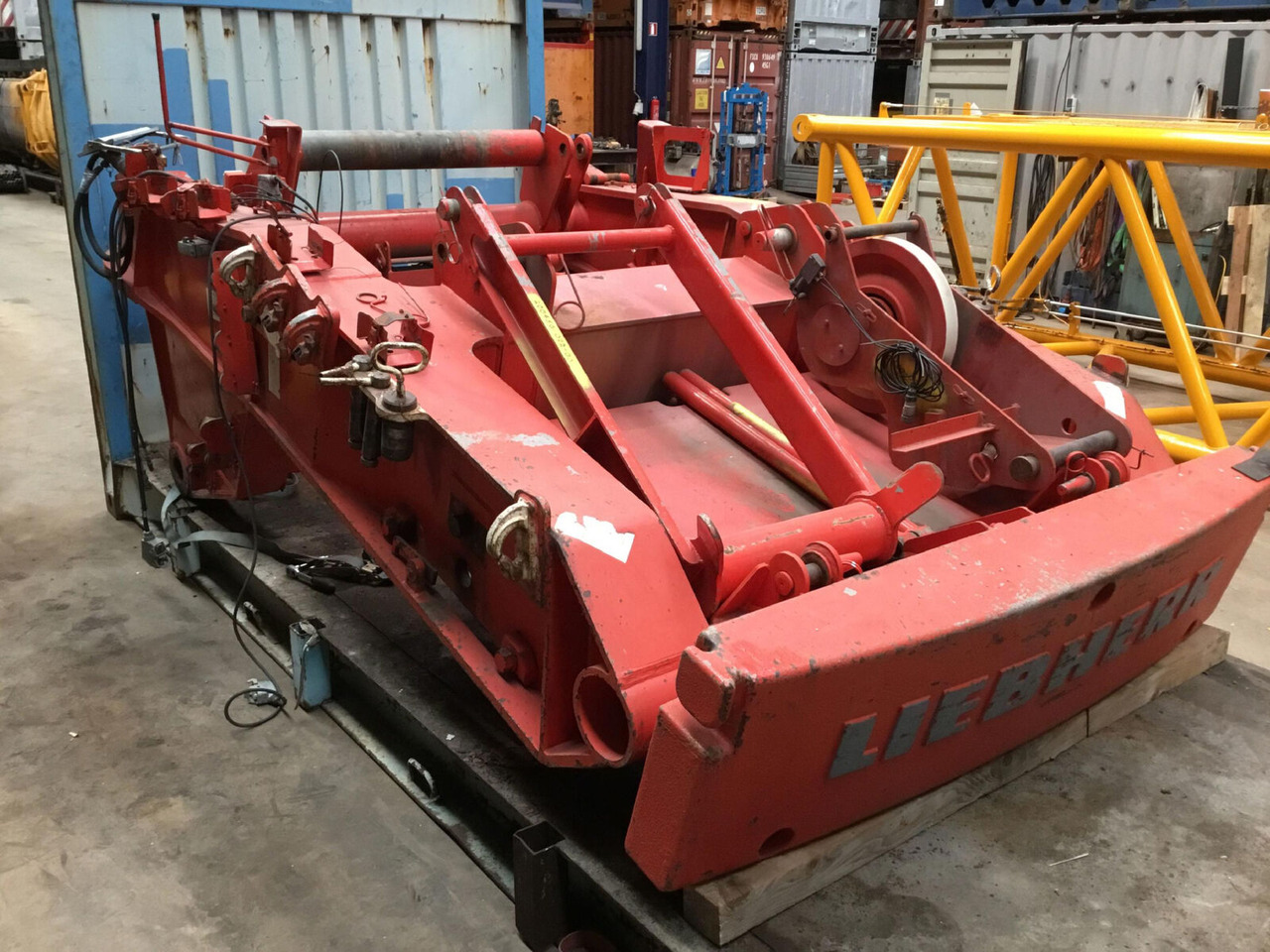 Liebherr LTM 1500 counterweight frame - Atsvara - Autokranas: foto 1 Liebherr LTM 1500 counterweight frame - Atsvara - Autokranas: foto 1