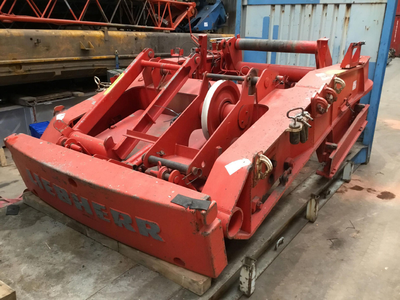 Liebherr LTM 1500 counterweight frame - Atsvara - Autokranas: foto 4 Liebherr LTM 1500 counterweight frame - Atsvara - Autokranas: foto 4
