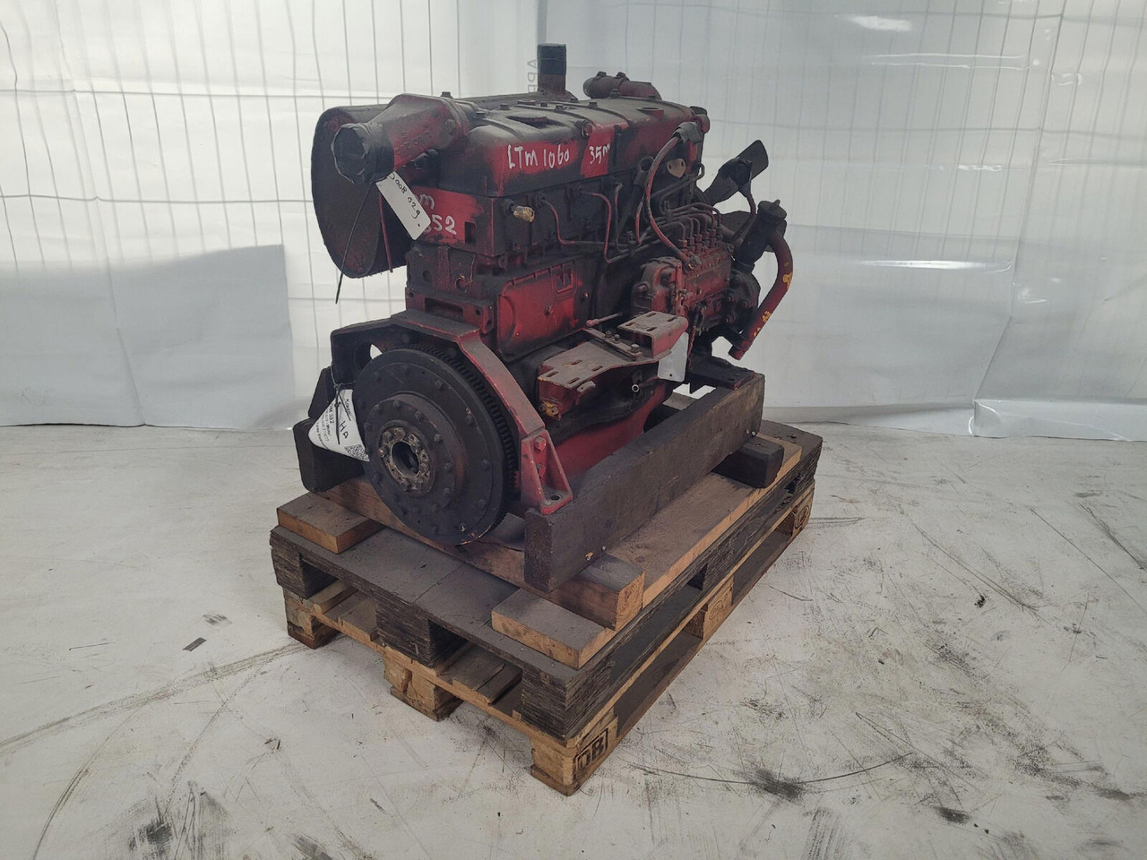 Variklis - Autokranas Mercedes-Benz LTM 1060 engine Mercedes OM 352: foto 9