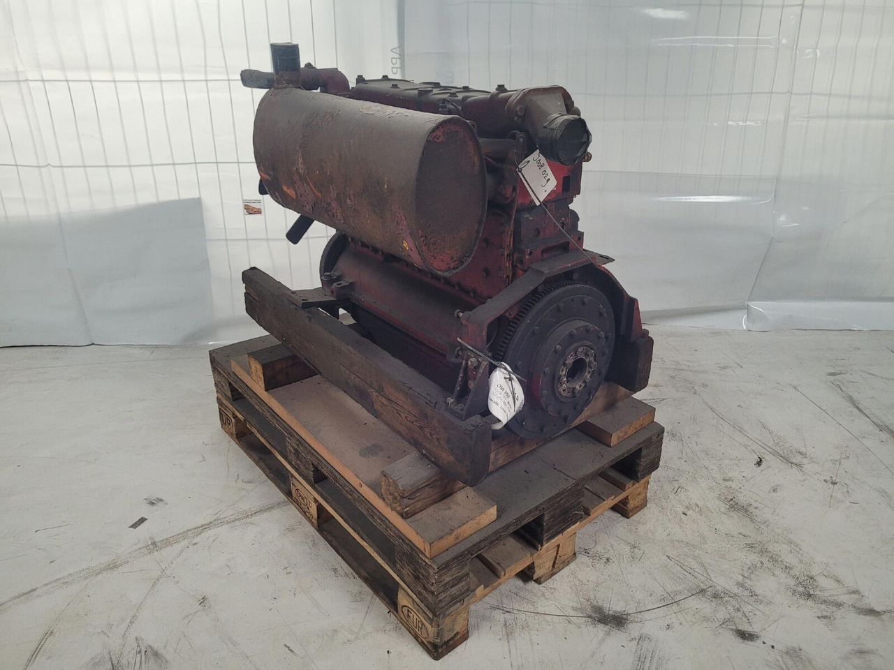 Variklis - Autokranas Mercedes-Benz LTM 1060 engine Mercedes OM 352: foto 8